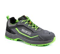 Zapatos de seguridad Sparco 07538GRVF Indy Felix ESD S1PS SR Negro Verde 40