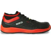 Zapatos de seguridad Sparco Legende S3 ESD SRC, color: rojo, talla: EU 40