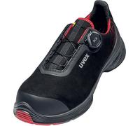 Zapatos de seguridad uvex 1 G2, modelo S3, color y rojo, horma 12, talla 51