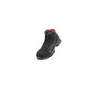 Uvex 1 Bota S1 85478 Negro, Rojo (85478) 51 (Weite 11)