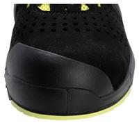 Uvex 1 Soporte Halbzapatos S1P 65682 Negro, Amarillo (65682) 42 (Weite 10)