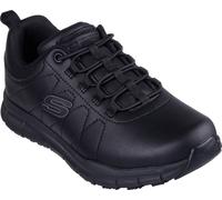 Skechers Nampa Beja Medical Service - Zapatos para Mujer, Negro sintético., 37.5 EU