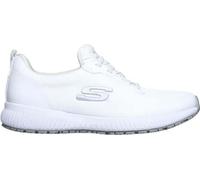 Zapatos de trabajo Skechers para mujer, modelo Work SQUAD SR, tipo zapatilla, color blanco, talla 37.5 (UE)