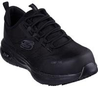 Zapatos de trabajo Skechers Work EBINAL ARCH FIT SR para mujer, modelo S3, color negro intenso, talla 41