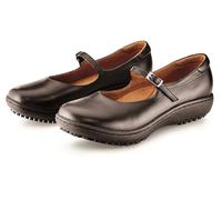 Zapatos para Crews 3002-41/7/9.5 MARY JANE II Zapatos de mujer antideslizantes, antideslizantes, 7 UK, NEGRO - EN certificación de seguridad