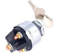 ZAPYVET Interruptor de Encendido con Llave, Interruptor de Encendido | universal de 4 posiciones de 12 V for automóvil, camión, tractor, remolque