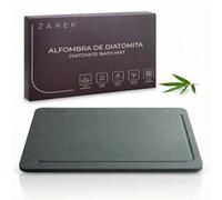 ZAREK Alfombrilla Baño Diatomita de Piedra 60x39 cm | Alfombra de Baño Tierra de Diatomeas Secado Rápido | Tapete Absorbente, Antideslizante y Antimoho para Cocina y Mascotas | Escurridor de Platos, B