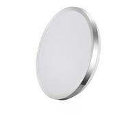 Zarivy Aplique Super LED de Superficie 18W, 1820lm, 4000K, Ø33x5.9cm, Marco Cromado - Iluminación eficiente para espacios interiores.