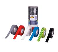 Zarivy Cinta aislante de PVC, VDE 52100, resistente a altas temperaturas, ideal para aislamiento eléctrico y protección de cables.