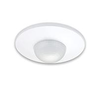 Zarivy Detector de movimiento para techo o superficie, alcance de 10 m, ideal para seguridad y control de iluminación automática.