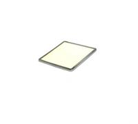 Zarivy Downlight empotrable de 8W 4000K, 586lm, tamaño 11,8x11,8 cm, corte ajustable de 4,5x4,5 a 8x8 cm, ideal para iluminación interior.