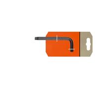 Zarivy Llave acodada larga Torx y Torx de seguridad en blister, ideal para trabajos de fijación y acceso a tornillos en espacios reducidos.