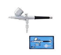 ZASCHMOY Mini Kit de Aerógrafo, Juego de Bolígrafos con Aerógrafo con Tubo de Goteo de Aguja de 0,3 Mm, bajo Nivel de Ruido, Portátil para Decoración de Pasteles, Maquillaje, Arte