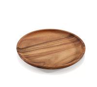 Zassenhaus 055993 Plato de madera de acacia, natural, 12 pulgadas