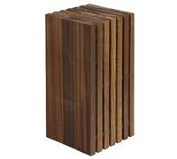 ZASSENHAUS Bloque para cuchillos 13x26cm nogal marrón