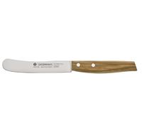 Zassenhaus Cuchillo de mesa, longitud de la hoja 11,5 cm, mango de madera de olivo, fabricado en Solingen