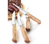 Zassenhaus 70804 - Juego de 4 cuchillos de carne (acero inoxidable)