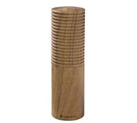 Zassenhaus Molinillo de sal Husum de nogal, mecanismo de cerámica de alto rendimiento ajustable sin niveles, molinillo de especias para pimienta, sal y hierbas, 18 cm