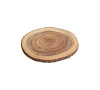 ZASSENHAUS Plato de servir de acacia de 45 cm marrón