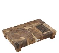Zassenhaus Tabla de cortar de madera de acacia, con patas antideslizantes, 45 x 30 x 8,5 cm