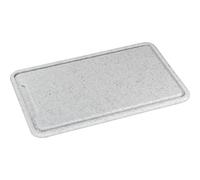 Zassenhaus Tabla de Cortar de Plástico Gris Claro 42x27x1,5cm