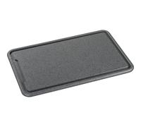 Zassenhaus Tabla de Cortar de Plástico Gris Oscuro 42x27x1,5cm