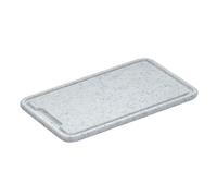 ZASSENHAUS Tabla de trinchar de plástico Profi 36x23cm gris