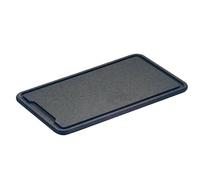 Zassenhaus Tabla de Cortar de Plástico Gris Oscuro 42x27x1,5cm