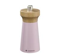 Zassenhaus WESTERLAND Lotus - Molinillo de sal (madera de haya lacada, con mecanismo de molienda de cerámica de alto rendimiento, 12 cm, diámetro de 5,4 cm)