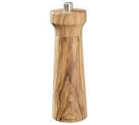 Zassenhaus WESTERLAND - Molinillo de sal (madera de olivo, con mecanismo de cerámica de alto rendimiento, 18 cm, diámetro de 5,4 cm)