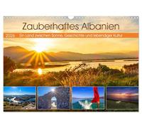 Zauberhaftes Albanien (Wandkalender 2026 DIN A3 quer), CALVENDO Monatskalender: Ein Land zwischen Sonne, Geschichte und lebendiger Kultur