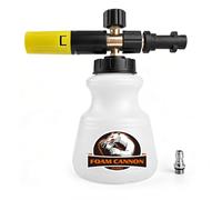 Zavrski Lanzador de Espuma de Nieve Ajustable 1L, Pistola de Espuma para Lavadora a Presión Kärcher K2-K7, Accesorio de Lavado de Coche con Conector Rápido