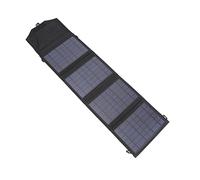 ZAWELIYO Cargador de Panel Solar Portátil, Generador Solar Universal Plegable Eficiente de 14W para Acampar Al Aire Libre, Material de Tela de Viaje