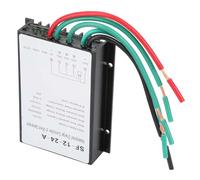 ZAWELIYO Controlador de Viento Impermeable, 12 V/24 V 300 W/600 W Indicador LED Protección Antirretroceso para Farola Solar, de Energía Eólica, Adecuado para Pequeñas Estaciones de