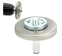ZAWELIYO Muela Abrasiva de Diamante Piedra de Afilar Alta Dureza 5,6 Cm de Diámetro Herramienta Abrasiva Multifuncional para Cepillar Cuchillos Taladros Tijeras Acero Inoxidable Grano (Grano 600)