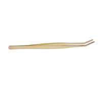 ZAWELIYO Pinzas Culinarias de Cocina Gruesas de Acero Inoxidable para Cubitos de Azúcar, Cubitos de Hielo, Rodajas de Limón, Fáciles de Agarrar, para Alimentos Domésticos, 2,1 X 11,6 Pulgadas