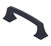 ZAWELIYO Tirador de Gabinete de Aleación de Zinc, Manija de Cajón Moderna y Duradera para Gabinetes de Cocina y Baño, 1 Unidad (B01250S)