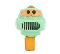 ZAWELIYO Ventilador de Reloj de Proyección, Ventilador de Muñeca Portátil con Proyección Creativa de Dinosaurio para Niños, Uso Al Aire, Recargable por USB, 3 Velocidades