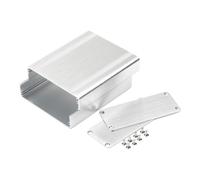 ZBIianxer Caja de Placa de Circuito Impreso de Aluminio de 38x88x100 mm Reemplazo de Caja de gabinete de Proyecto electrónico Tipo Dividido para Fuente de alimentación Caja de Aluminio pequeña