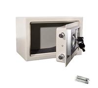 ZBZFGE Caja de Seguridad electrónica Digital para Oficina en casa, 8,5 litros, 7,87" x 12,2" x 7,87", Color, Caja Fuerte para gabinete montada en el Piso de la Pared