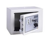 ZBZFGE Caja de Seguridad electrónica Segura de 6L Contraseña Digital y Llaves Combinatlock para Oficina en casa Hotel Caja de Seguridad de Acero antirrobo montada en la Pared/Negro