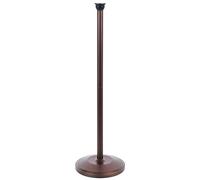 zccz Soporte Papel Higiénico, Portarrollos Papel Higiénico Negro, Portarollos Papel Higiénico de Pie con Base Pesada, Porta Papel Higiénico de Baño con Capacidad para 5 Rollos, Bronze (Orb)