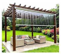 ZCXMNL Cortinas Enrollables Transparentes for Patio Exterior, Persianas for Clima, Impermeables De PVC, Vinilo Transparente Resistente 60-150 Cm Ancho for Porche, Pérgola, Gazebo((WXH) 130x200cm)