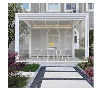 ZCXMNL Persianas Enrollables Transparentes Impermeables For Exteriores, Cortinas De PVC, Vinilo Inalámbricas A Prueba Viento For Pérgola, Patio, Porche, Fáciles Levantar/Bajar(W73xH100cm)