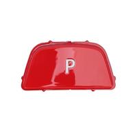 ZCZDHNA Botón P de cambio de marchas, perilla de cambio de aspecto deportivo, cubierta de botón de estacionamiento, embellecedor de repuesto para Serie 3 F30 4 Serie F36 F33 F32 con (Roja)