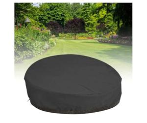 ZCZMAD Funda Redonda para Exterior,Compatible con Relaxdays Curved Daybed 2019-2026, Funda Protectora