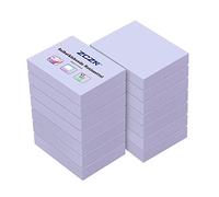 ZCZN Notas Adhesivas Pequeña,14 Bloc Posits de Colores y 51 x 38 mm, Post It Pastel 100 Hojas por Bloc, Aptas para Memorandos, Noticias, Revocaciones, Color Violeta Claro