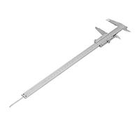ZDETGU Calibrador Vernier Profesional, Herramienta de Medición de Acero con Alto Contenido de Carbono de 0-300 Mm con Tuerca de Bloqueo para Ingeniería, Mecanizado y Metalurgia (0-300MM)