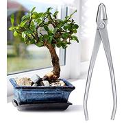 ZDETGU Cortador de Perilla de Acero Inoxidable para Plantas Suculentas Bonsái, Herramienta Ergonómica de Poda de Jardín con Corte en ángulo Cóncavo para Ramas Pequeñas y Horticultura de Interior