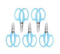 ZDETGU Juego de Tijeras de Jardín de 5 Piezas, Tijeras de Podar de Acero Inoxidable para Recortar Plantas, Cortar Flores y Recoger Frutas, de Jardinería con Ergonómico y Cuchillas (5PCS)